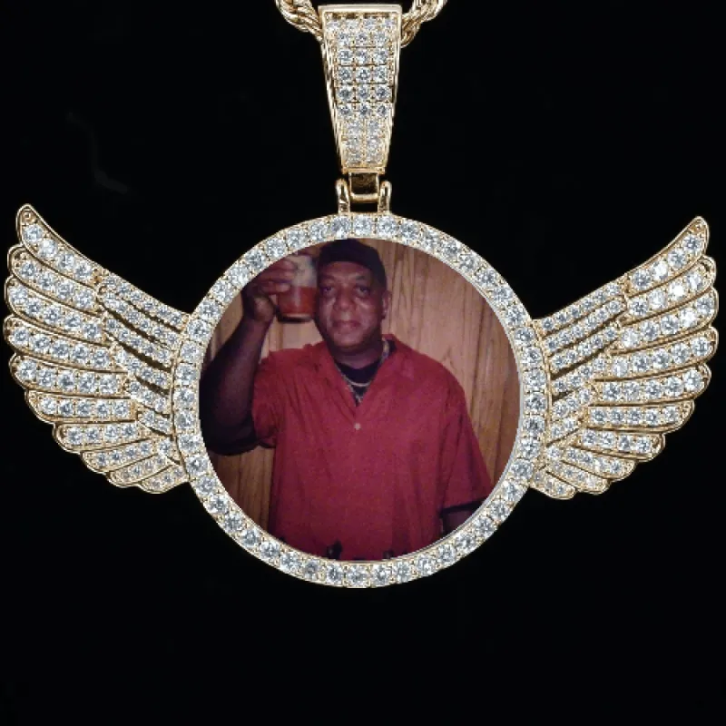 CUSTOM PICTURE PENDANT STYLE-4 sold by The GUU Shop