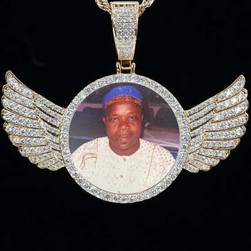 CUSTOM PICTURE PENDANT STYLE-4 sold by The GUU Shop