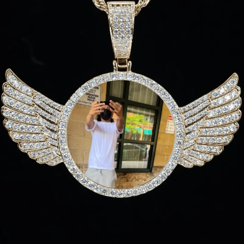 CUSTOM PICTURE PENDANT STYLE-4 sold by The GUU Shop