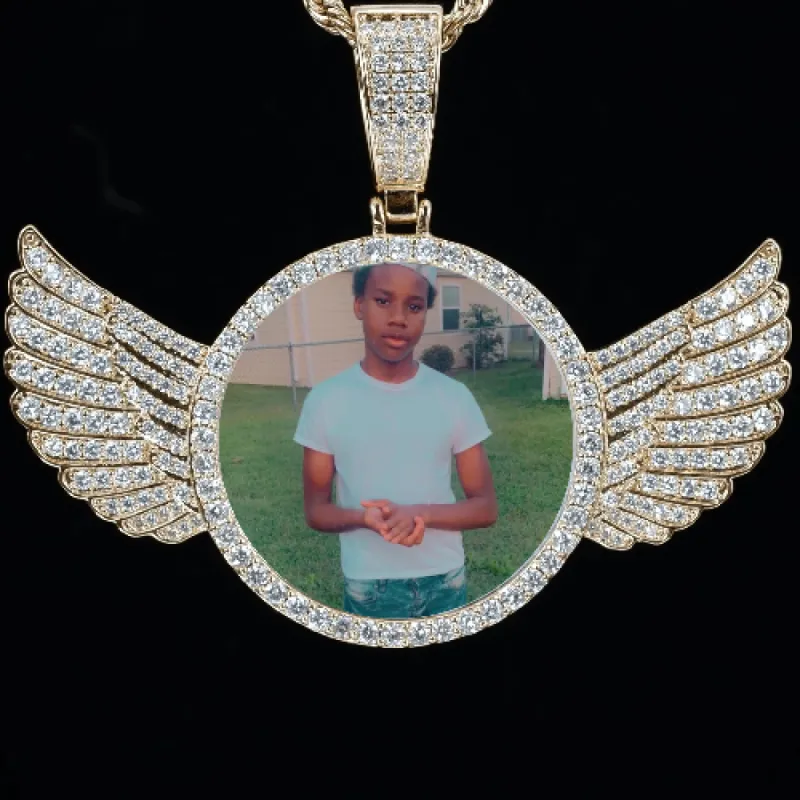 CUSTOM PICTURE PENDANT STYLE-4 sold by The GUU Shop