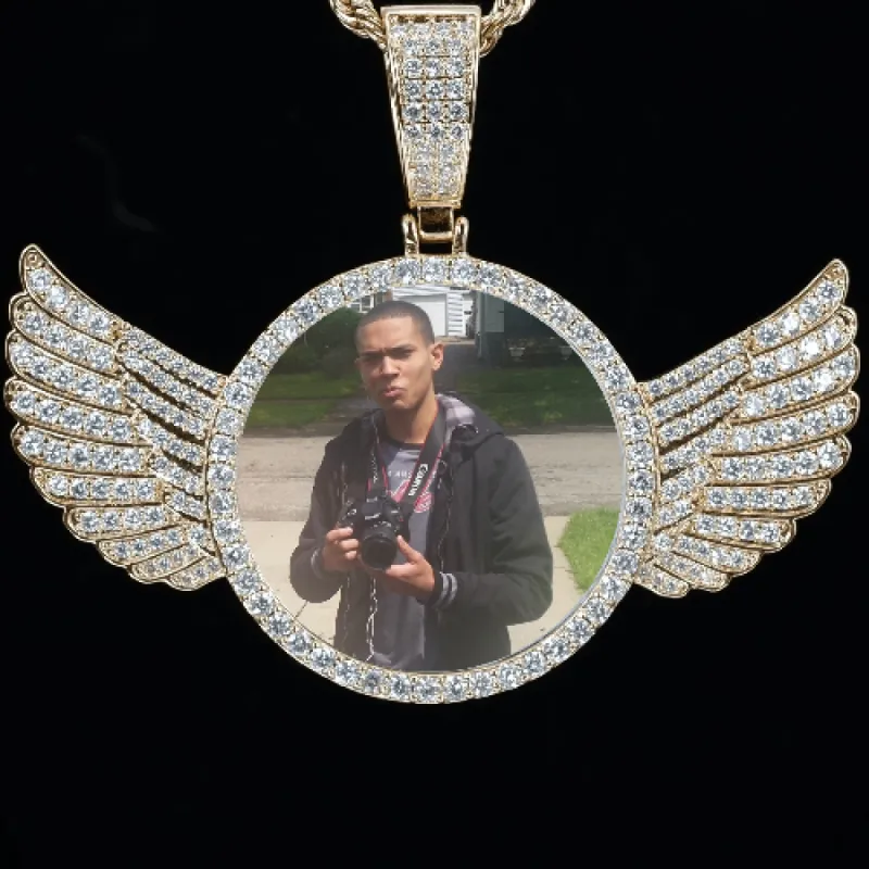 CUSTOM PICTURE PENDANT STYLE-4 sold by The GUU Shop