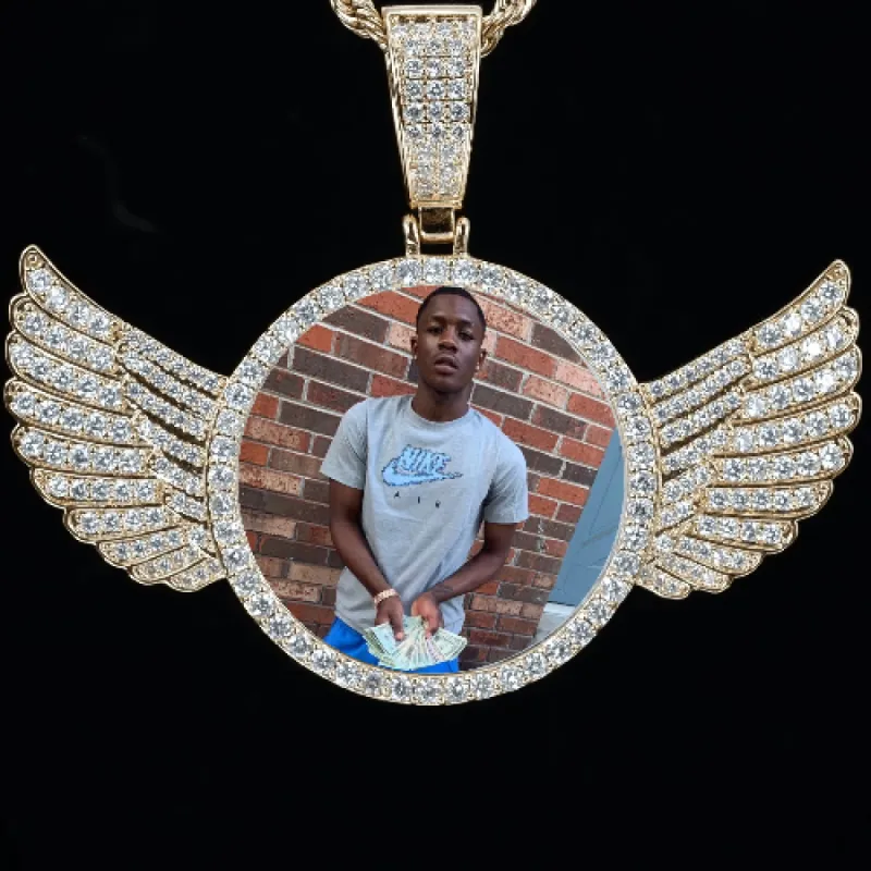 CUSTOM PICTURE PENDANT STYLE-4 sold by The GUU Shop