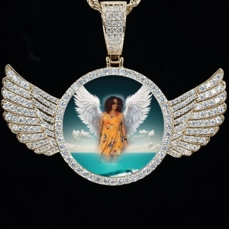 CUSTOM PICTURE PENDANT STYLE-4 sold by The GUU Shop