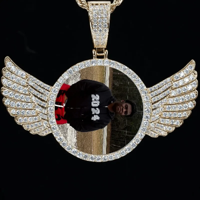 CUSTOM PICTURE PENDANT STYLE-4 sold by The GUU Shop