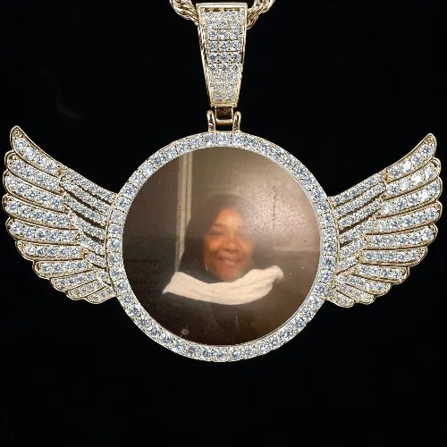 CUSTOM PICTURE PENDANT STYLE-4 sold by The GUU Shop