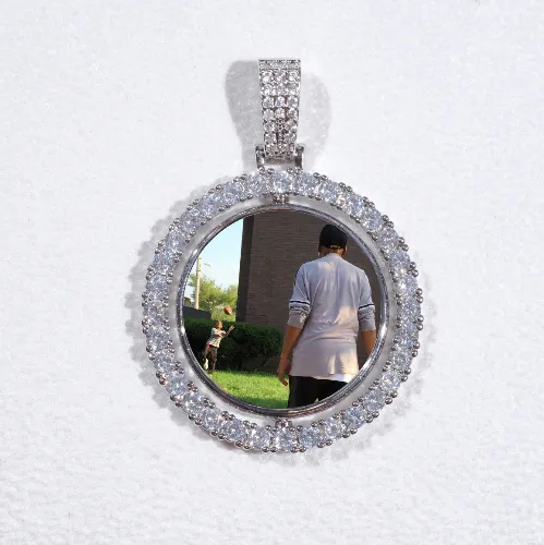 3D Spinning 2-Faced Custom Picture Pendant sold by The GUU Shop