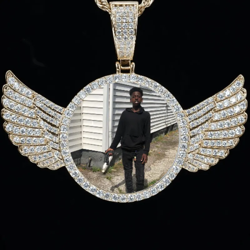 CUSTOM PICTURE PENDANT STYLE-4 sold by The GUU Shop