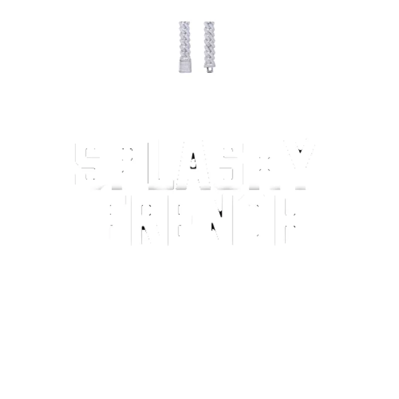 Custom Letters Baguette Two Layer Necklace made by The GUU Shop