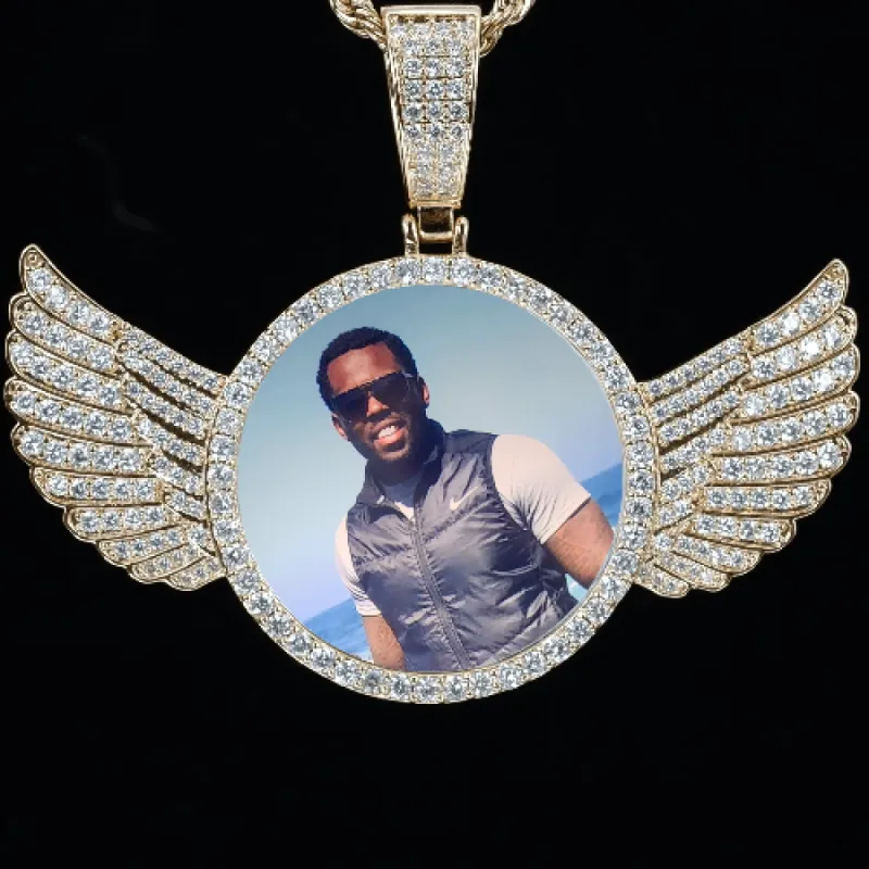 CUSTOM PICTURE PENDANT STYLE-4 sold by The GUU Shop