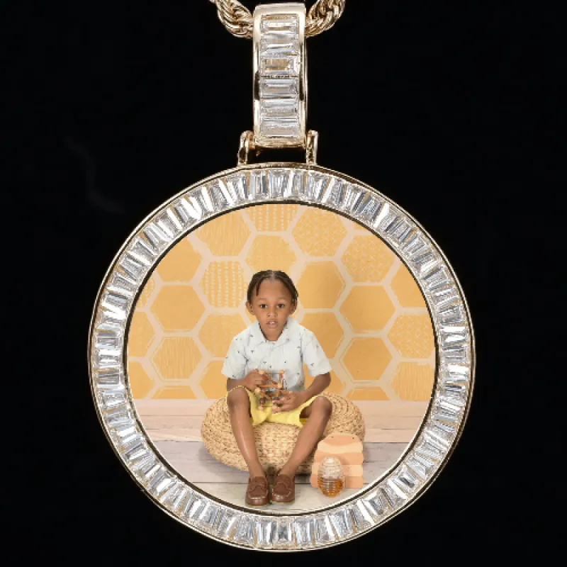 CUSTOM PICTURE PENDANT STYLE-2 sold by The GUU Shop