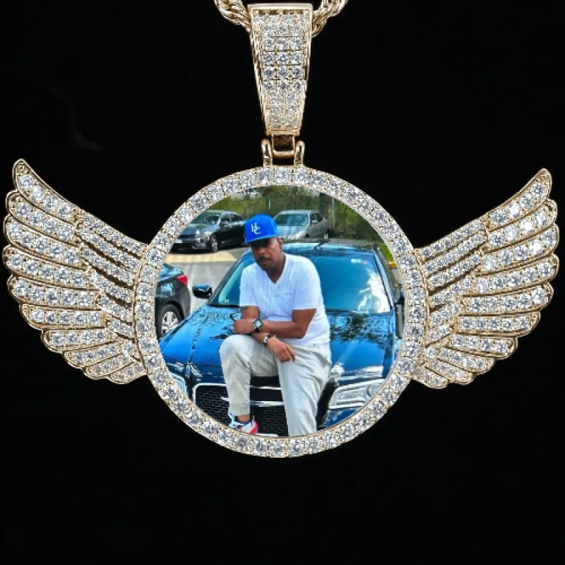 CUSTOM PICTURE PENDANT STYLE-4 sold by The GUU Shop