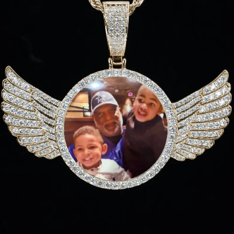 CUSTOM PICTURE PENDANT STYLE-4 sold by The GUU Shop