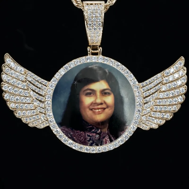 CUSTOM PICTURE PENDANT STYLE-4 sold by The GUU Shop