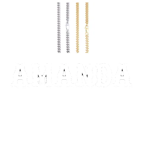 Custom Letters Freibeuter Font Necklace sold by The GUU Shop