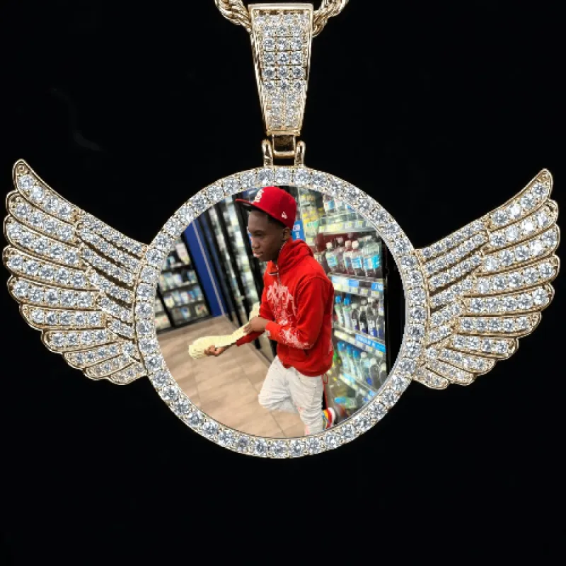 CUSTOM PICTURE PENDANT STYLE-4 sold by The GUU Shop