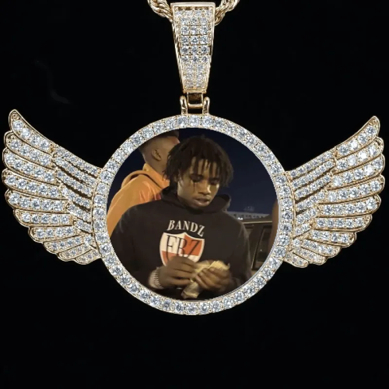 CUSTOM PICTURE PENDANT STYLE-4 sold by The GUU Shop