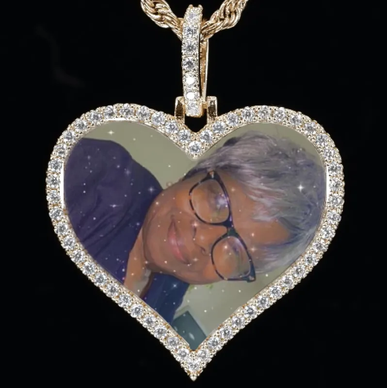 CUSTOM PICTURE PENDANT STYLE-3 sold by The GUU Shop