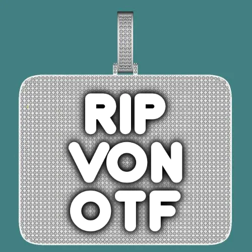 CUSTOM LETTER NECKLACE 3D BIG SQUARE sold by The GUU Shop