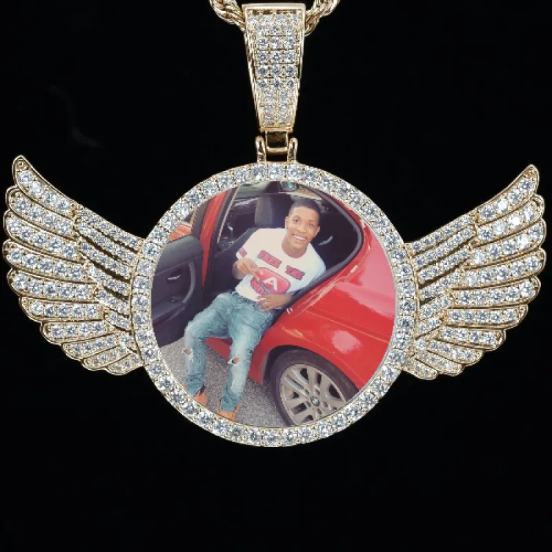 CUSTOM PICTURE PENDANT STYLE-4 sold by The GUU Shop