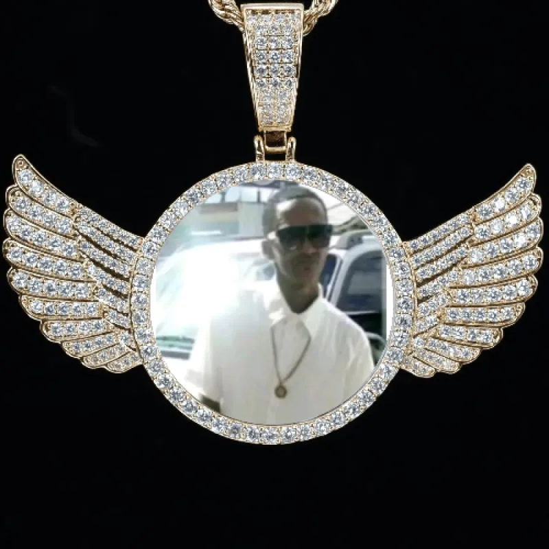 CUSTOM PICTURE PENDANT STYLE-4 sold by The GUU Shop