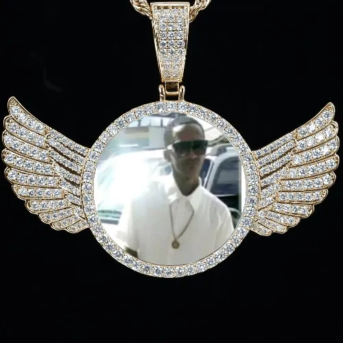 CUSTOM PICTURE PENDANT STYLE-4 sold by The GUU Shop