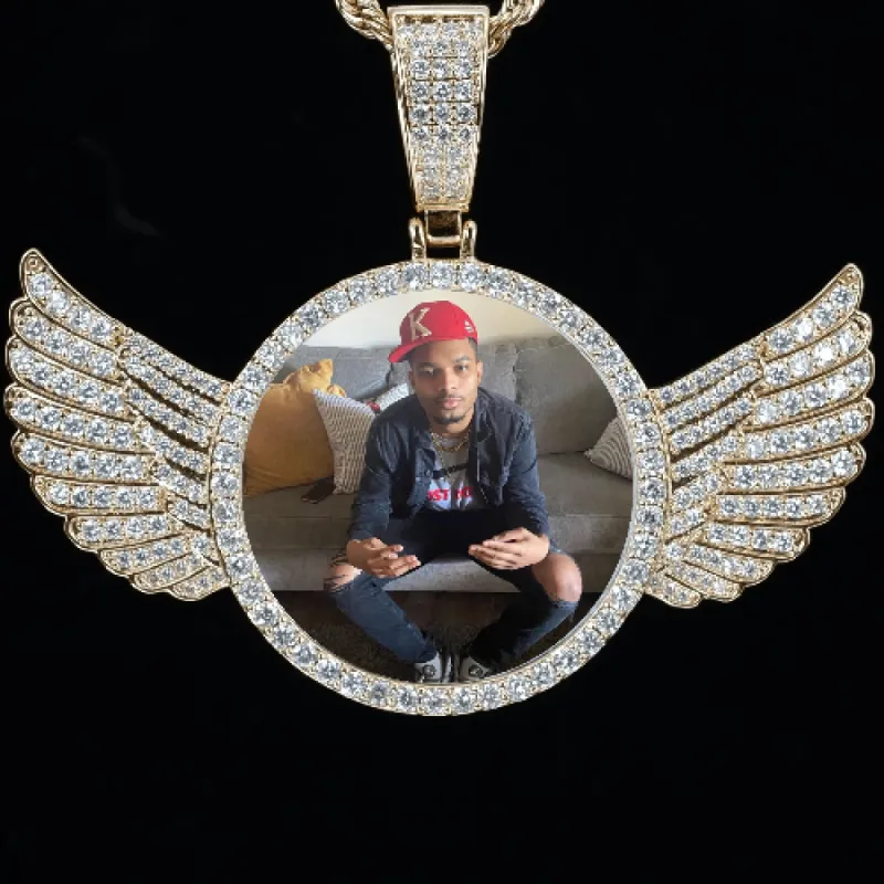 CUSTOM PICTURE PENDANT STYLE-4 sold by The GUU Shop