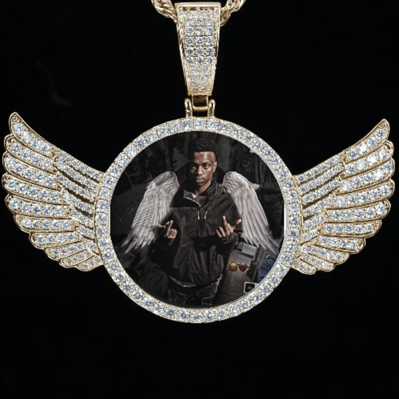 CUSTOM PICTURE PENDANT STYLE-4 sold by The GUU Shop