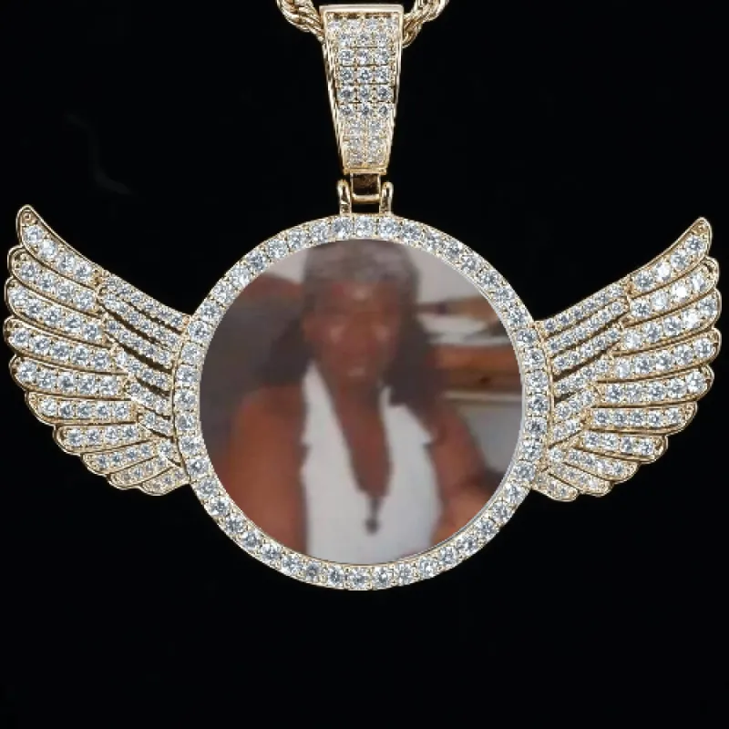 CUSTOM PICTURE PENDANT STYLE-4 sold by The GUU Shop