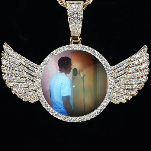 CUSTOM PICTURE PENDANT STYLE-4 sold by The GUU Shop