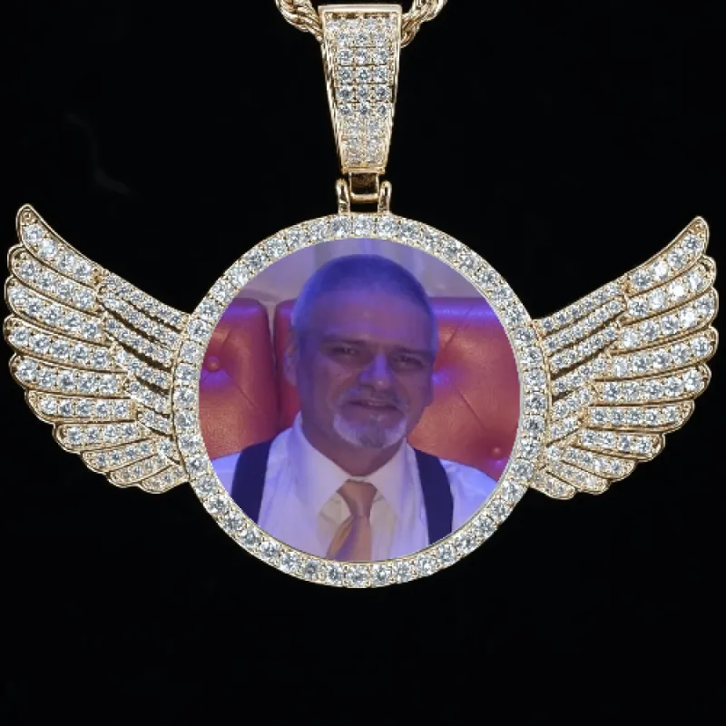 CUSTOM PICTURE PENDANT STYLE-4 sold by The GUU Shop