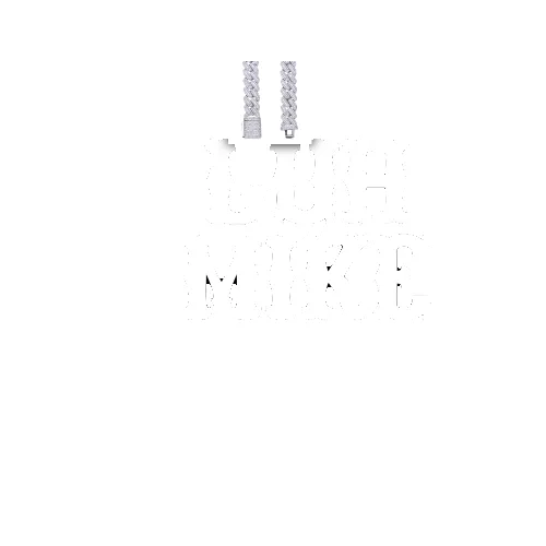 Custom Letters Freibeuter Font Necklace sold by The GUU Shop