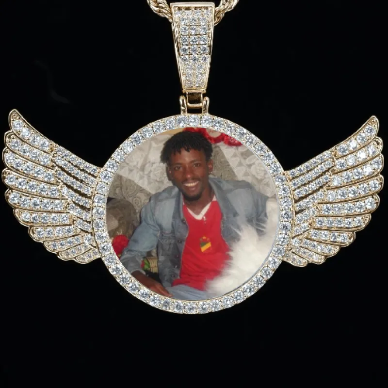 CUSTOM PICTURE PENDANT STYLE-4 sold by The GUU Shop