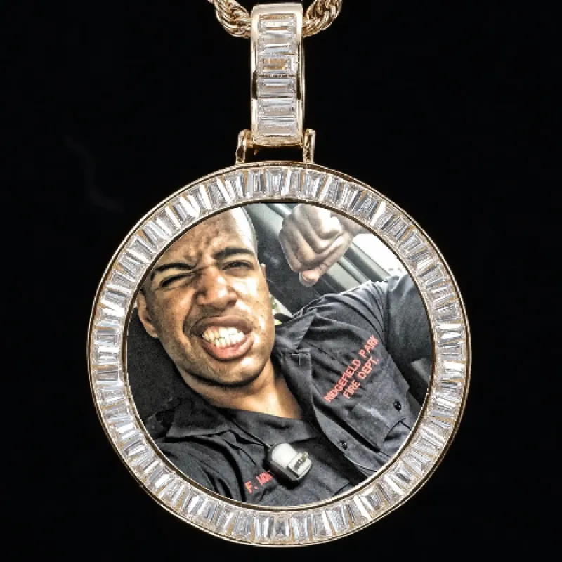 CUSTOM PICTURE PENDANT STYLE-2 sold by The GUU Shop