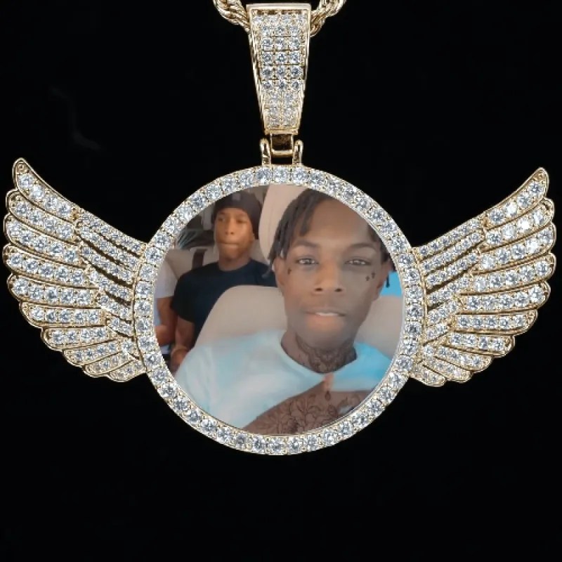 CUSTOM PICTURE PENDANT STYLE-4 sold by The GUU Shop