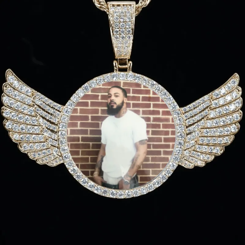 CUSTOM PICTURE PENDANT STYLE-4 sold by The GUU Shop