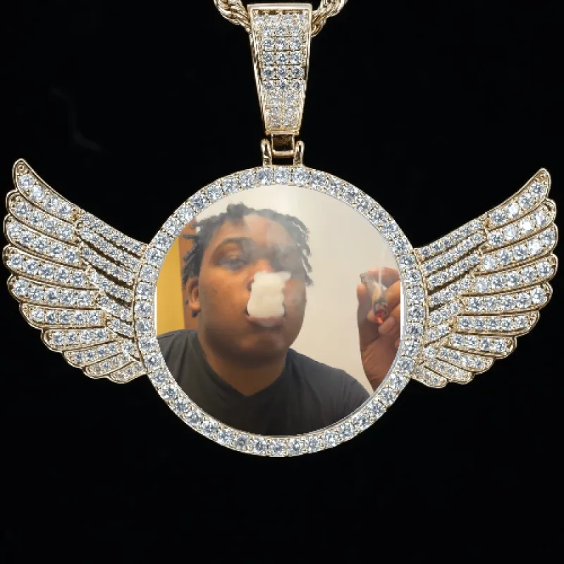 CUSTOM PICTURE PENDANT STYLE-4 sold by The GUU Shop