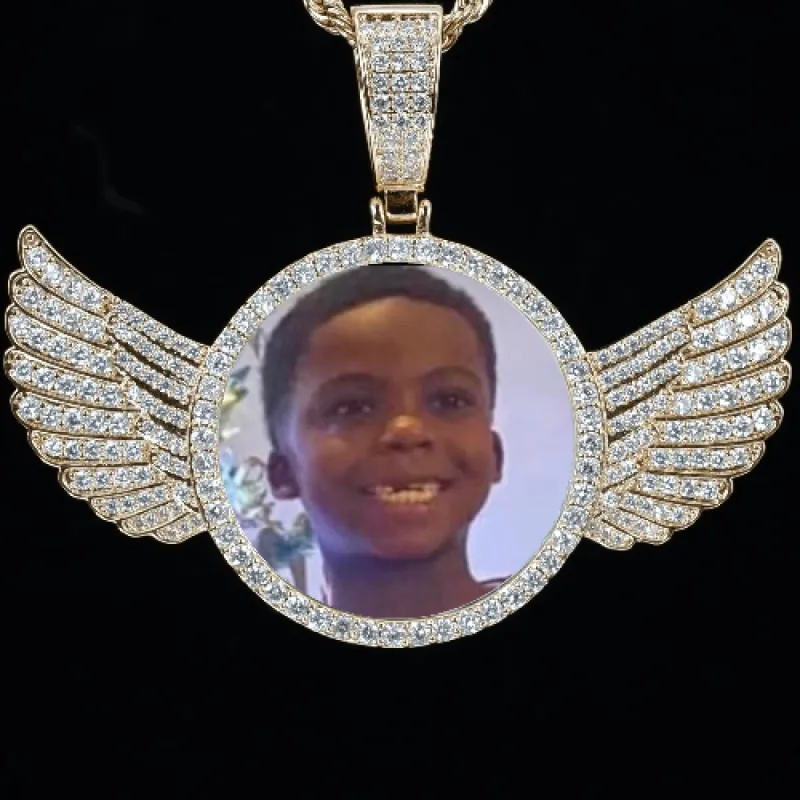 CUSTOM PICTURE PENDANT STYLE-4 sold by The GUU Shop