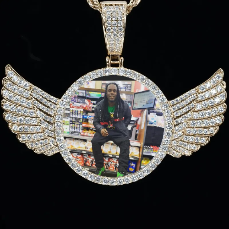 CUSTOM PICTURE PENDANT STYLE-4 sold by The GUU Shop