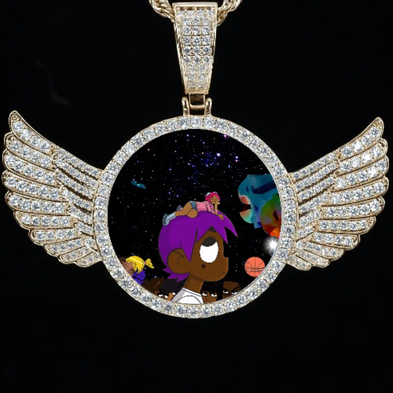 CUSTOM PICTURE PENDANT STYLE-4 sold by The GUU Shop