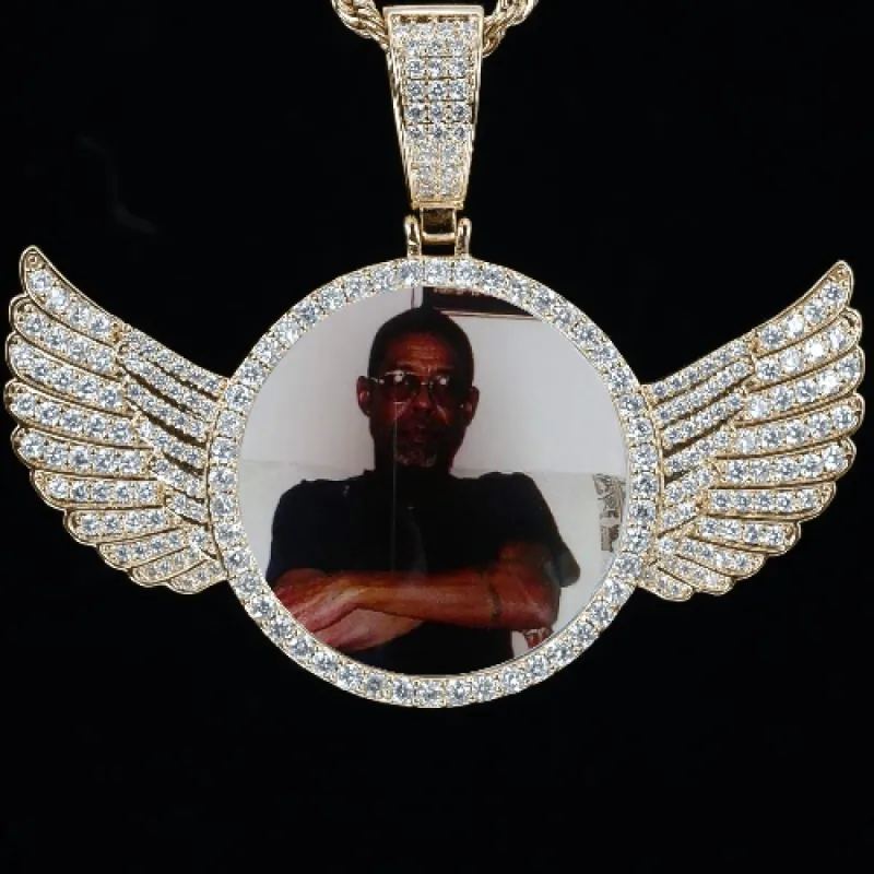 CUSTOM PICTURE PENDANT STYLE-4 sold by The GUU Shop