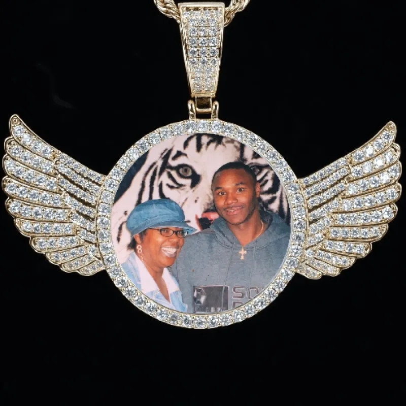 CUSTOM PICTURE PENDANT STYLE-4 sold by The GUU Shop