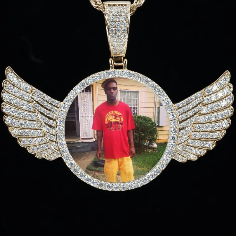 CUSTOM PICTURE PENDANT STYLE-4 sold by The GUU Shop