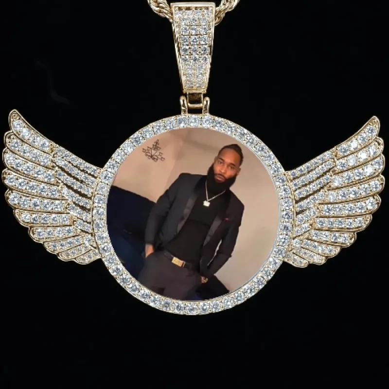 CUSTOM PICTURE PENDANT STYLE-4 sold by The GUU Shop