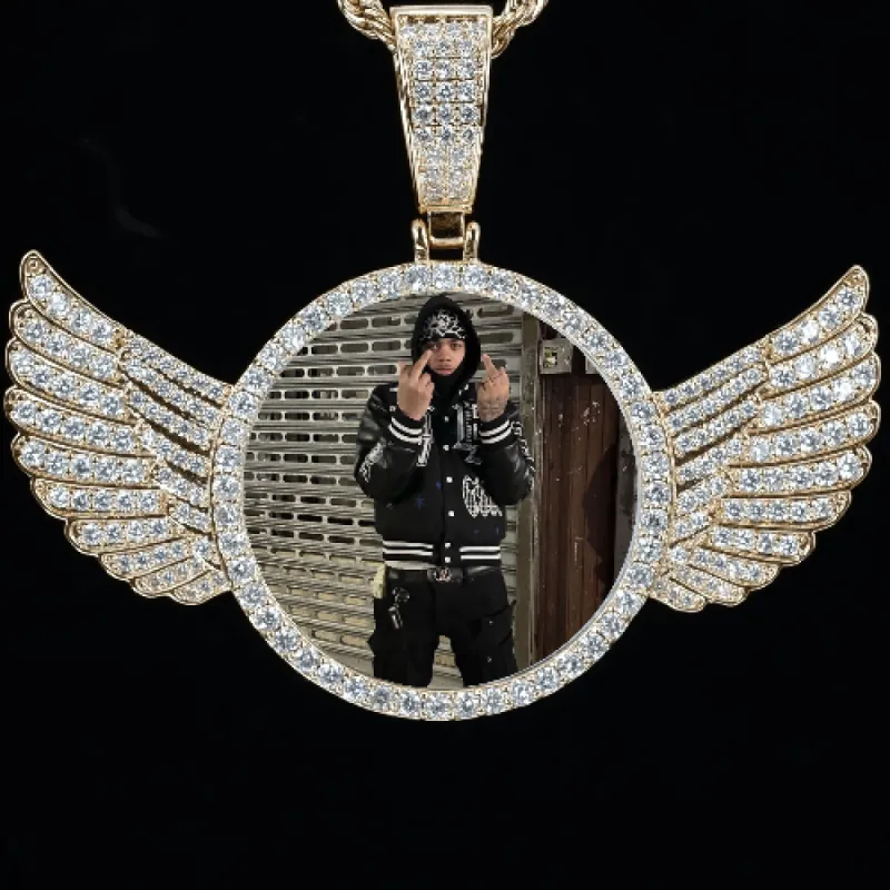 CUSTOM PICTURE PENDANT STYLE-4 sold by The GUU Shop