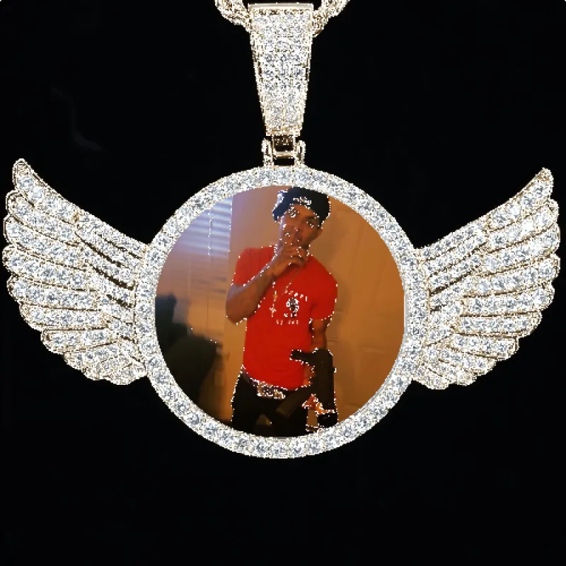 CUSTOM PICTURE PENDANT STYLE-4 sold by The GUU Shop