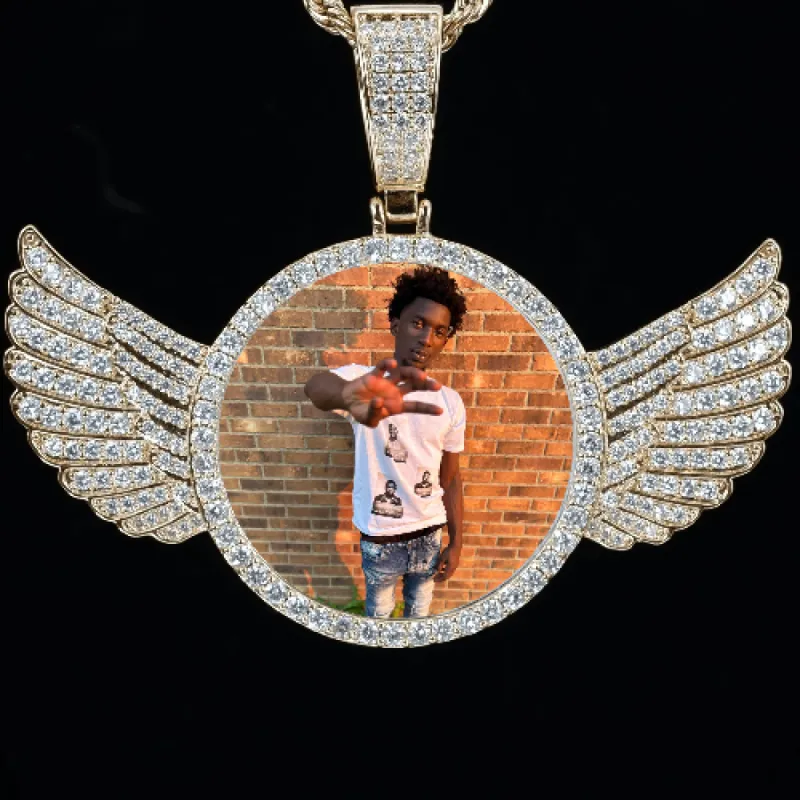CUSTOM PICTURE PENDANT STYLE-4 sold by The GUU Shop