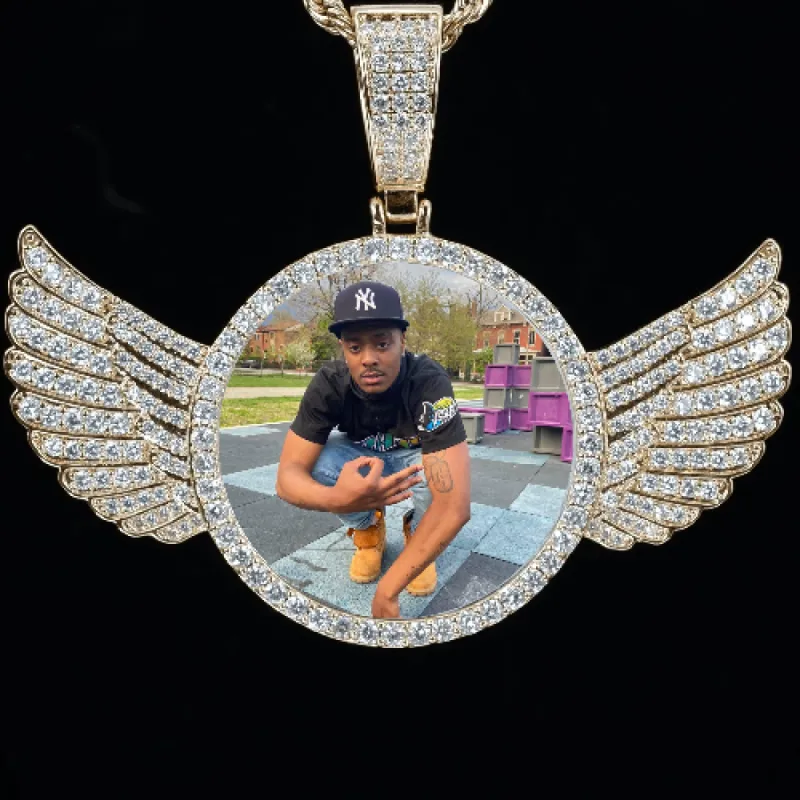 CUSTOM PICTURE PENDANT STYLE-4 sold by The GUU Shop