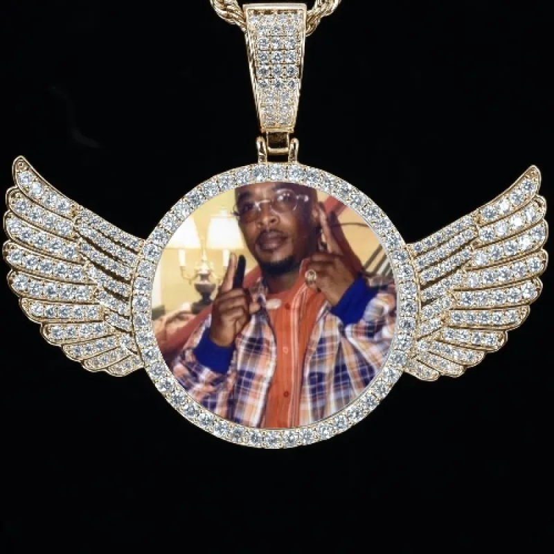 CUSTOM PICTURE PENDANT STYLE-4 sold by The GUU Shop