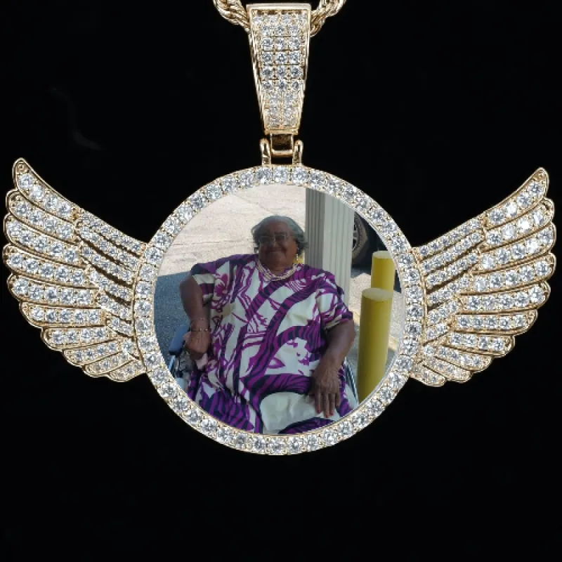 CUSTOM PICTURE PENDANT STYLE-4 sold by The GUU Shop