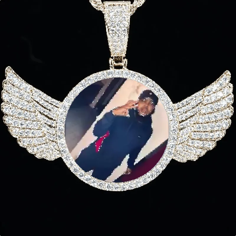 CUSTOM PICTURE PENDANT STYLE-4 sold by The GUU Shop